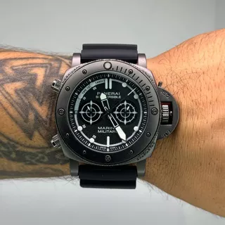 Relógio Masculino Panerai militare, A prova Dágua, na caixa + Envio Imediato