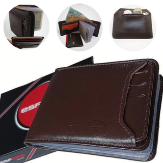 Carteira Masculina Couro 100% Legitimo Premium Completo com porta cartão