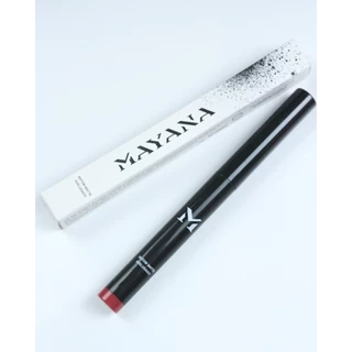 (NOVO) Batom matte aveludado Mayana Beauty - cor 300 No Regrets Vermelho
