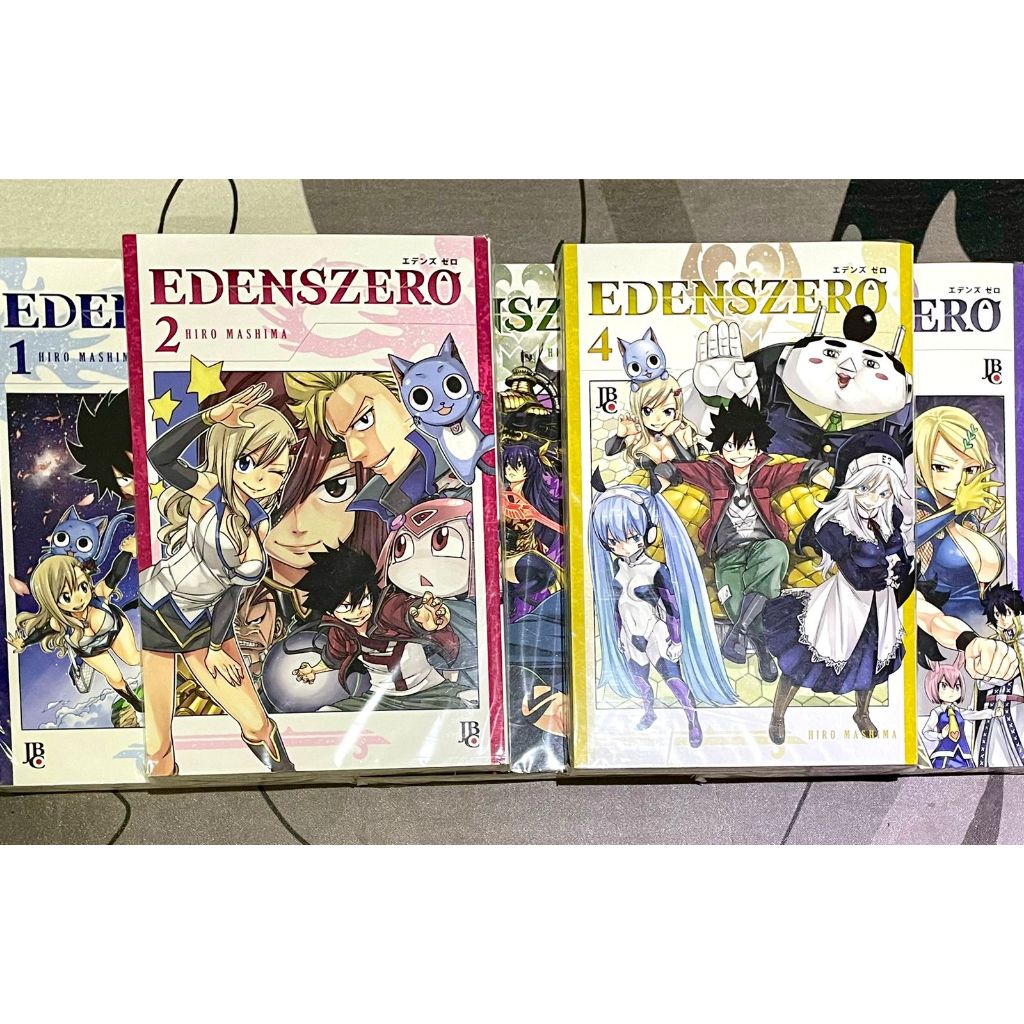 Edens Zero Vol. 1, 2, 3, 4 e 5 | Shopee Brasil