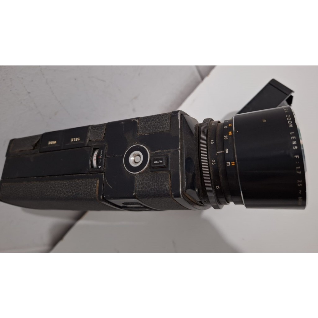 Camera Antiga Super 8 Chinon 872 Auto Zoom Made in Japan 1971