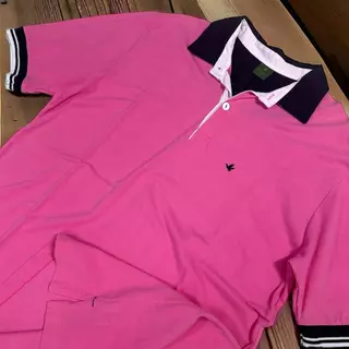 Polo Brooksfield Masculina ROSA BORDADO PATINHO Bkf Original REF.2