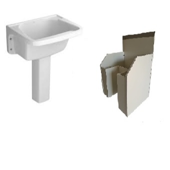 Nicho gabinete para tanque com COLUNA e rodinhas