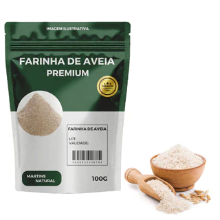 Farinha de Aveia Premium Brasileira 100g