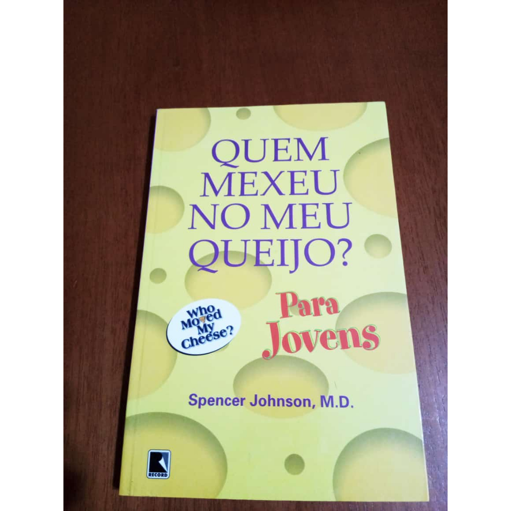 Livro - quem mexeu no meu queijo para jovens | Shopee Brasil
