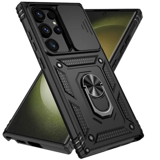 Capa Anti Impacto Anel e proteção camera Para samsung galaxy s24/s24 ultra/s23 fe(película de vidro opcional)