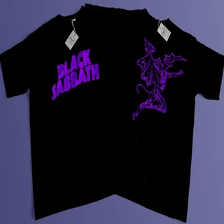 Camiseta Black Sabbath 100% Algodão Camisa Banda de Rock Black Sabbath do P ao G5 Unissex Exclusiva