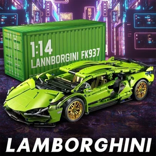 700+ Peças Blocos de Construção Carro Cyberpunk 1:14 Montagem 3D Desafiadora, Coleção, Presente de Festival/Aniversário