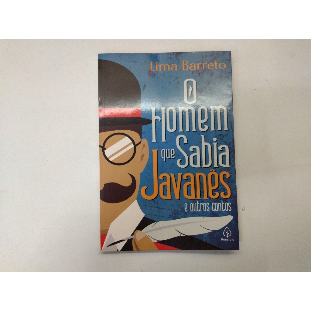 Livro O Homem que Sabia Javanês e Outros Contos Lima Barreto 8081 ...