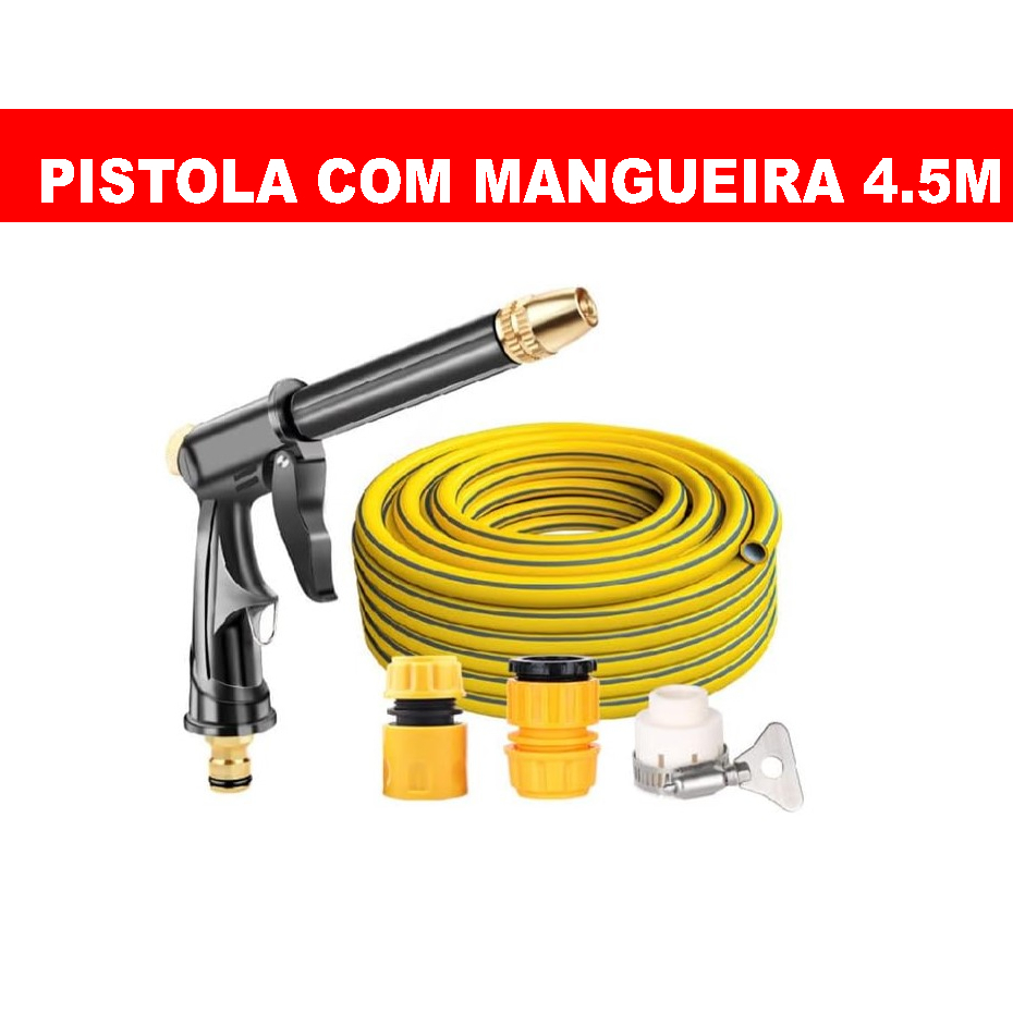 Mangueira Lava Jato Pistola De Água Lavadora Alta Pressão Ágil LOJA BELEZINHA
