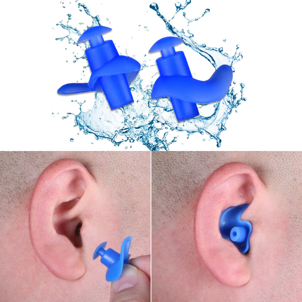 Tampão De Ouvido Protetor Auricular A Prova D'agua Natação | Shopee Brasil