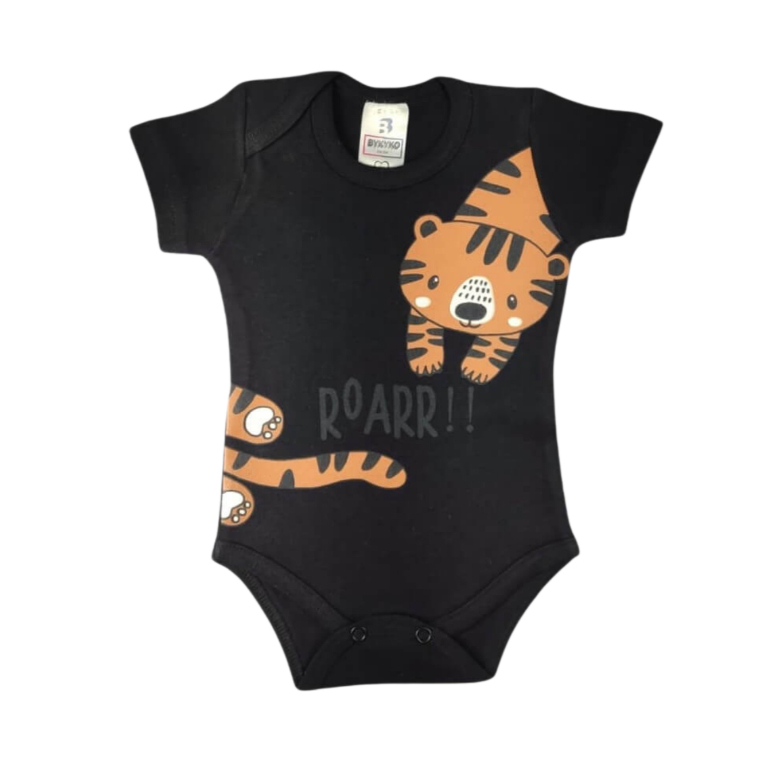Body Bebe Manga Curta Personalizado Roupa para Bebe