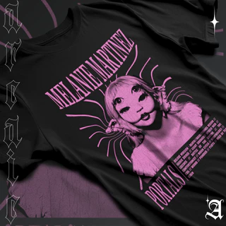 Camiseta Basica Algodao Melanie Martinez Portals album Track Graphic Unissex