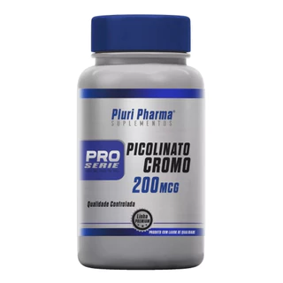 Picolinato De Cromo 200mcg C/120 Cápsulas