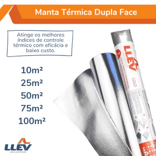 Manta Térmica De Subcobertura Dupla Face Para Telhado Modelos
