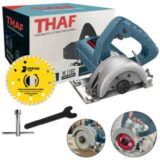 Serra Mármore Com Kits Thaf 115mm 4.3/8 1200w Profissional em Oferta na Shopee