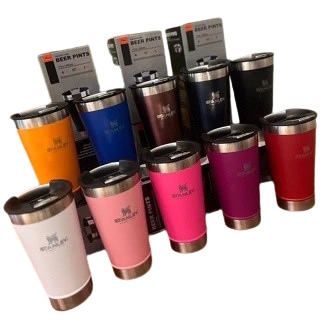Copo térmico quente e frio de aço inoxidável de 473ml com tampa e abridor de garrafas adequado para cerveja, vinho, café, etc.