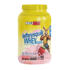 Whey Protein IMPORTADO 900g 100% Concentrado - Muscle Boss