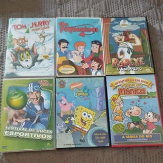 Dvds desenhos originais