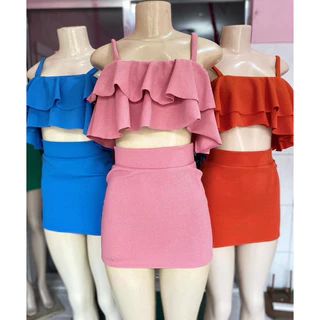 Conjunto Paty Nordestina gringa 100% modelador tecido crepe escuba FORMA PEQUENA colado altamente