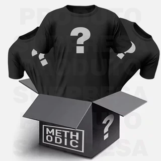 Kit 3 Camisetas Manga Curta Básica Estampa Surpresa Combo T-shirt Casual Queima de Estoque