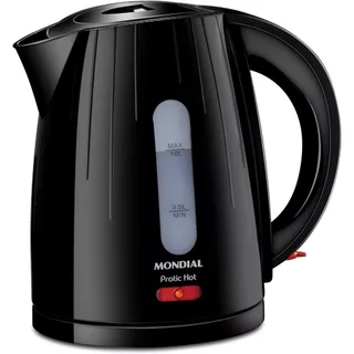 Chaleira Elétrica Pratic Hot 1 Litro Mondial CE-07 Preto