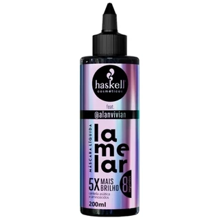 Máscara Líquida Haskell Lamelar 5x Mais Brilho 200ml