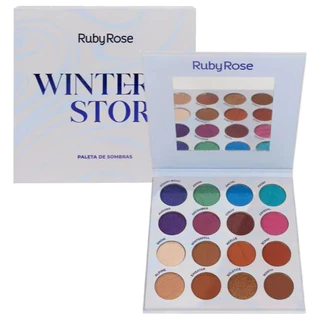 Paleta De Sombras Winter Storm - RubyRose