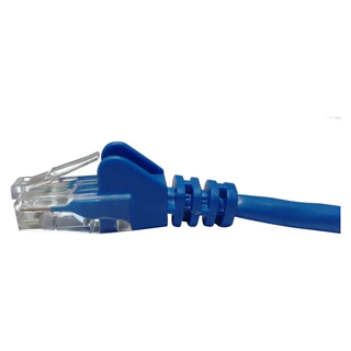 Cabo de Rede Rj45 Azul Cat5e Seccon 26Awg Antichama Com Fios de Cobre