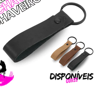 (5/10/24) Kit Chaveiro Masculino & Feminino De Couro Para Carro, Presente, Lembrancinha - PROMOÇÃO
