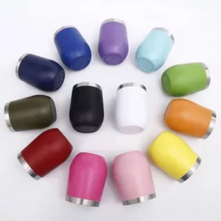 Copo Térmico 360 ML Inox Com Tampa Acrílica