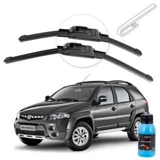 Palheta Limpador de Parabrisa Fiat Palio Adventure G4 ano 08 a 20 Universal