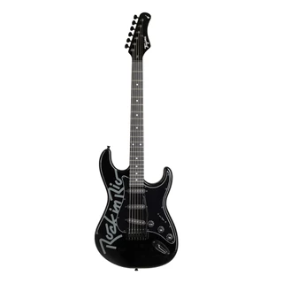 Guitarra Strat 3S Escala Escura Rock In Rio Guitar BK TAGIMA