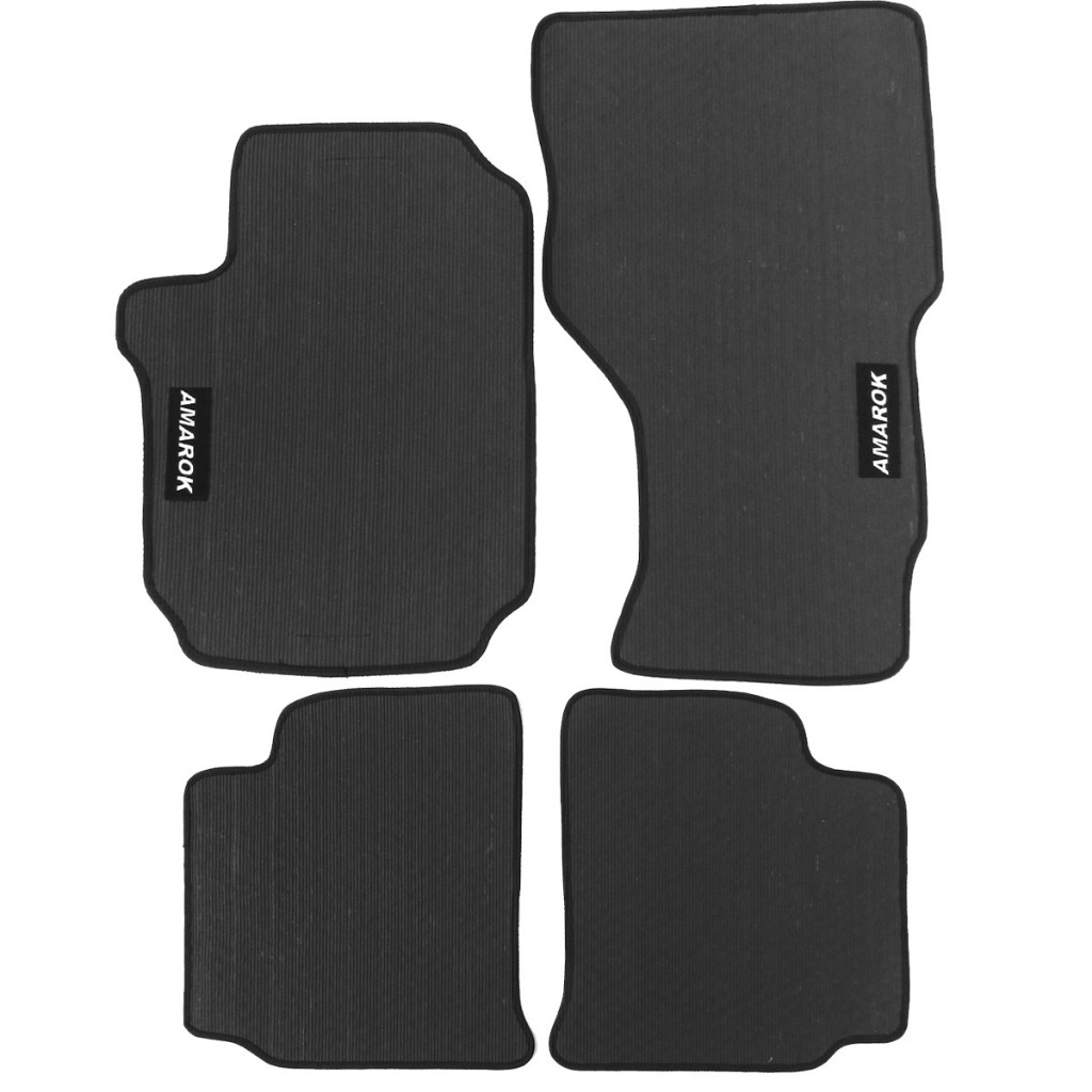 Jogo Tapete Borracha PVC Amarok 2010 até 2017 (04 Peças) | Shopee Brasil