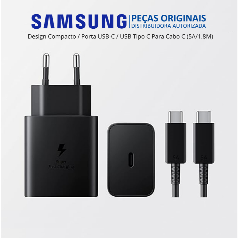 Carregador Samsung 45w Ultra Rápido - ORIGINAL