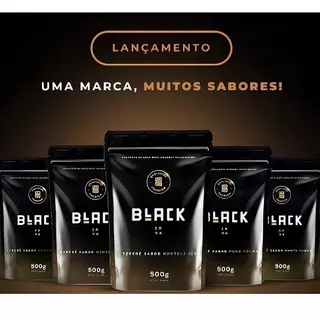Erva mate para terere Black Erva pacote 500 gramas 11 sabores disponíveis