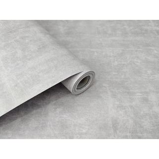 Papel de Parede Adesivo Cimento Queimado Claro 5m x 45cm