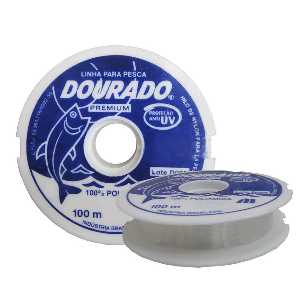 Linha Pesca Dourado Premium 100 Gramas Nylon Monofilamento
