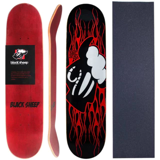 Shape Skate Black Sheep 8.0 Marfim Qualidade + Lixa