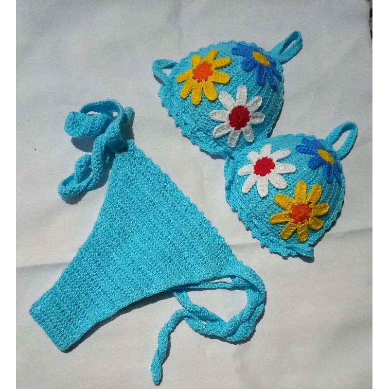 biquini croche Jade Picon BBB22 completo