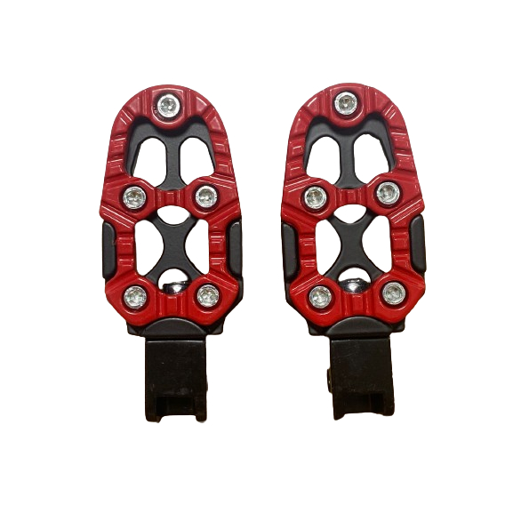 Pedaleira Aluminio Esportiva Trilha Falcon Xr 250 Tornado Lander Bros Crf 230 Premium ZE 0900