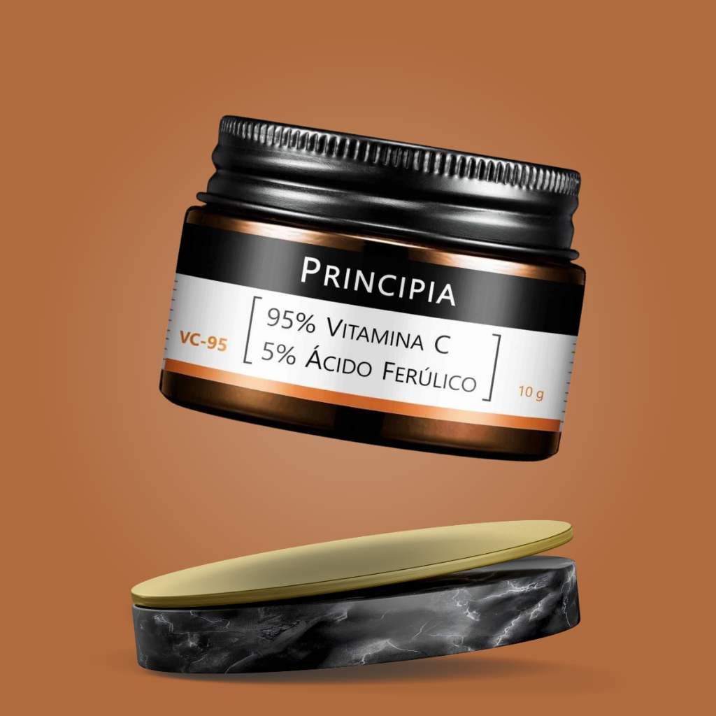 Vitamina C Pura 95% + 5% Acido Ferulico Principia Skincare VC-95 Po ...