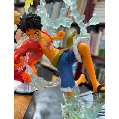 Brinquedo Action Figure One Piece Luffy Gear Boneco De Anime Colecionavel de PVC