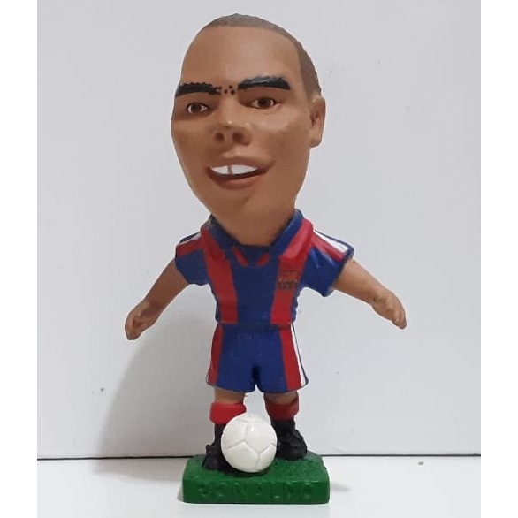 Ronaldo - Mini Craque - Bandai - Barcelona - Bom Estado | Shopee Brasil