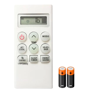 Controle Remoto Ar Condicionado Compatível com Split Hi Wall LG Smile Frio AKB TSN TSC