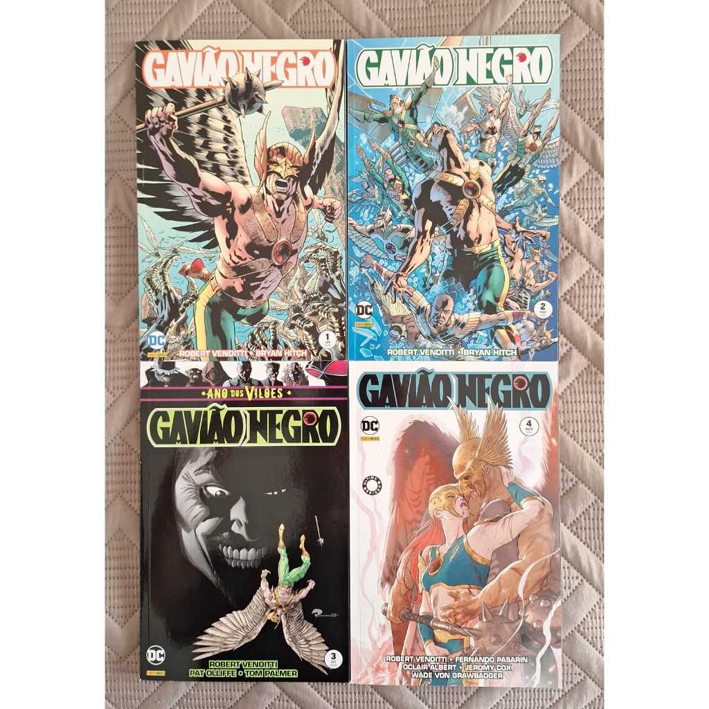 Gavião Negro Vol. 1-4 (Completo)