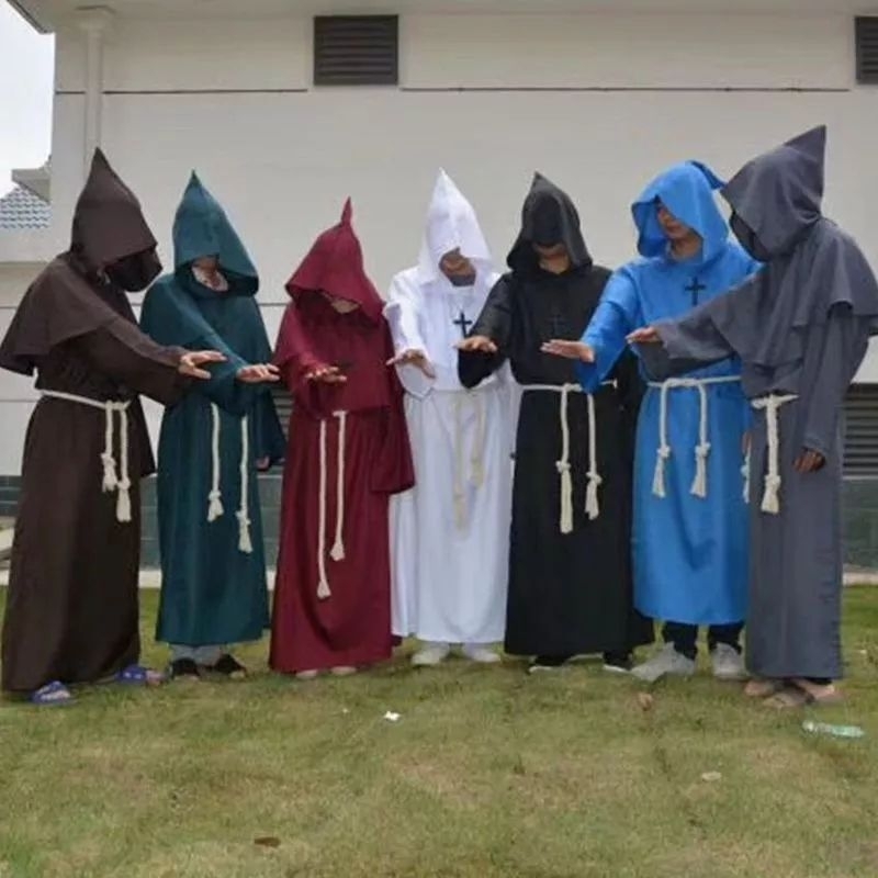 traje de moje frei ,frade para festa a fantasia