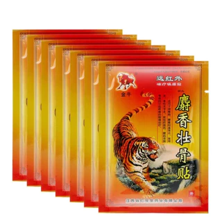 Adesivo Analgésico Salonpas Emplastro Alivio Dores Inflamações Tensões Musculares Tigre Chinês