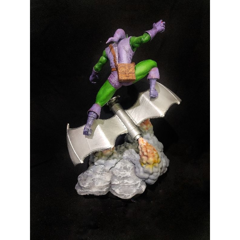 Estátua Duende verde action figure Green goblin 30cm | Shopee Brasil