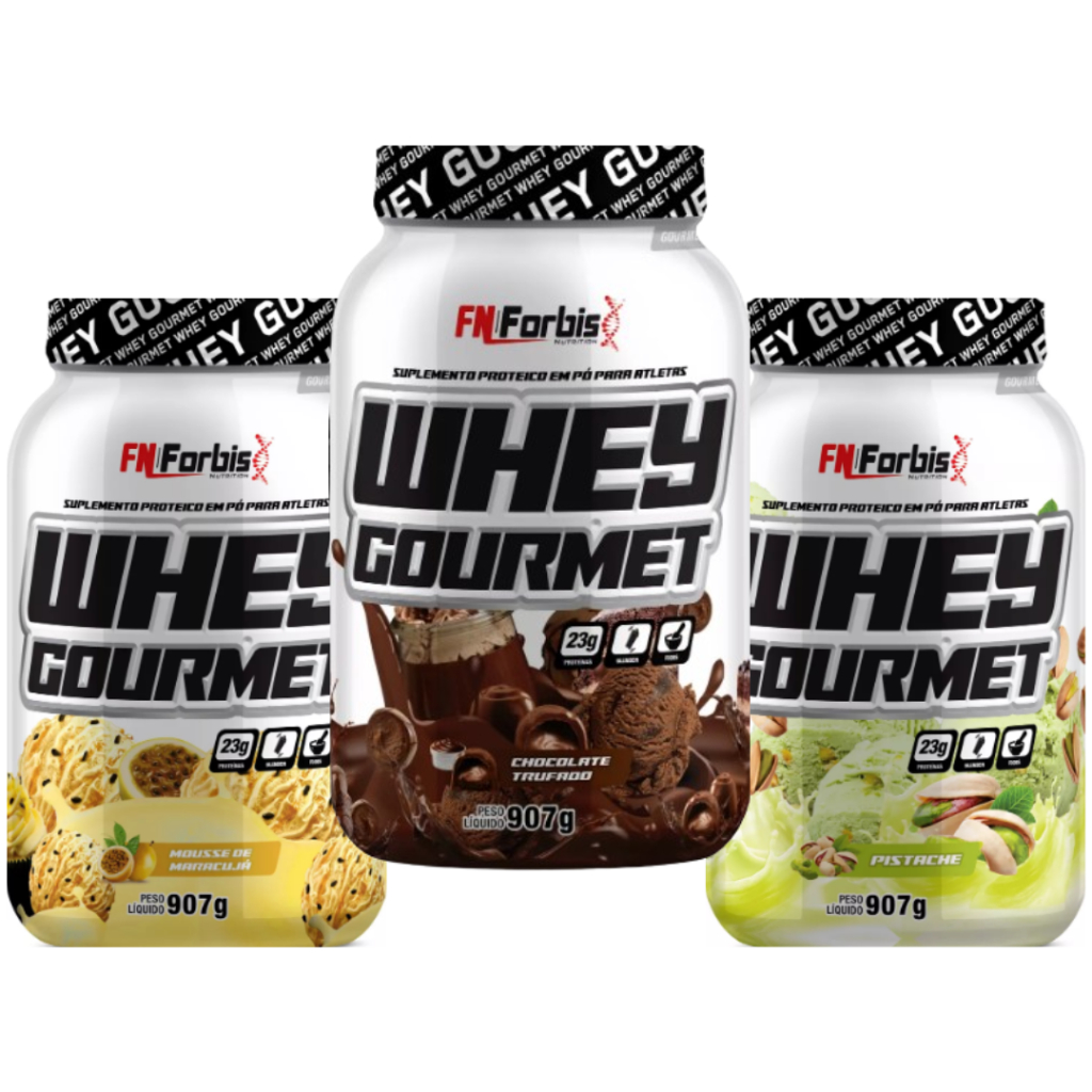 Whey Whay Wey Protein Top Massa Magra Treino Gourmet 907g - ENVIO ...